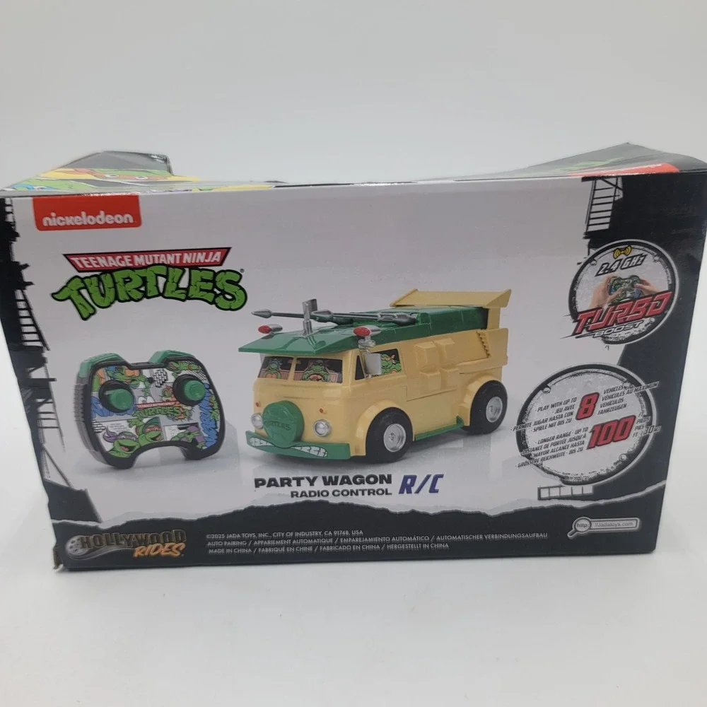 Ninja Turtles TMNT Party Wagon R/C Radio Control Turtle Van Hollywood Rides